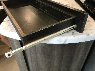 Hack Your RV Table Drawer with a New Slide