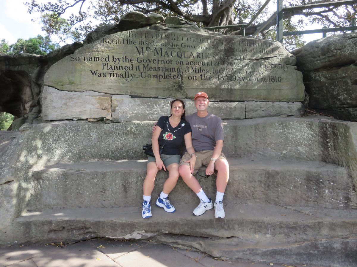 Take a Few Minutes to Relax on Mrs. Macquarie's Chair