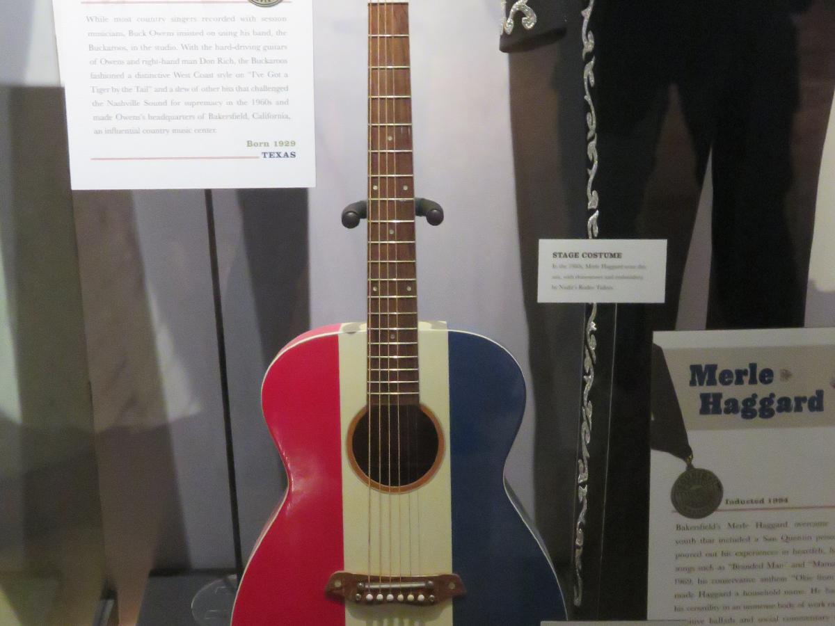 Buck Owens' Guitar On Display at Country Music Hall of Fame