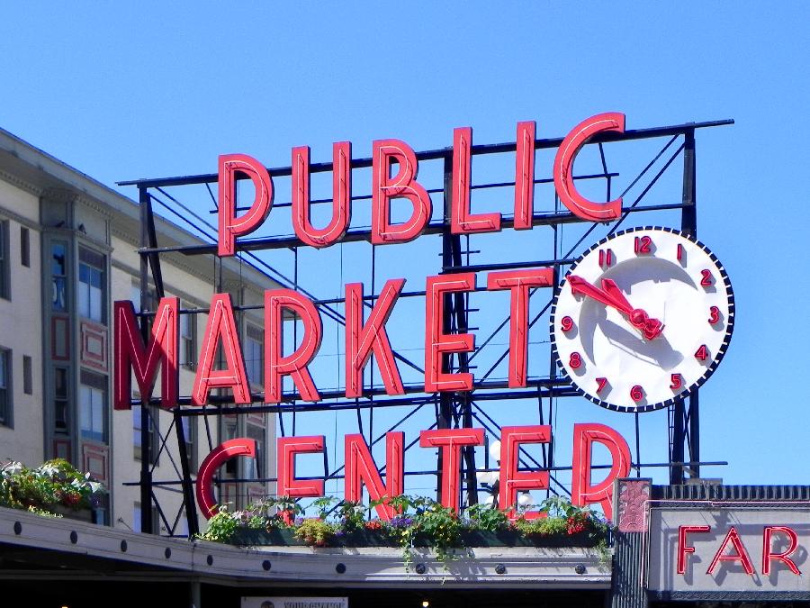 Main Entrance to Pike Place Market