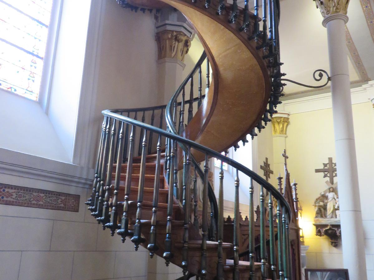 Amazing and Miraculous Hanging Staircase in Santa Fe
