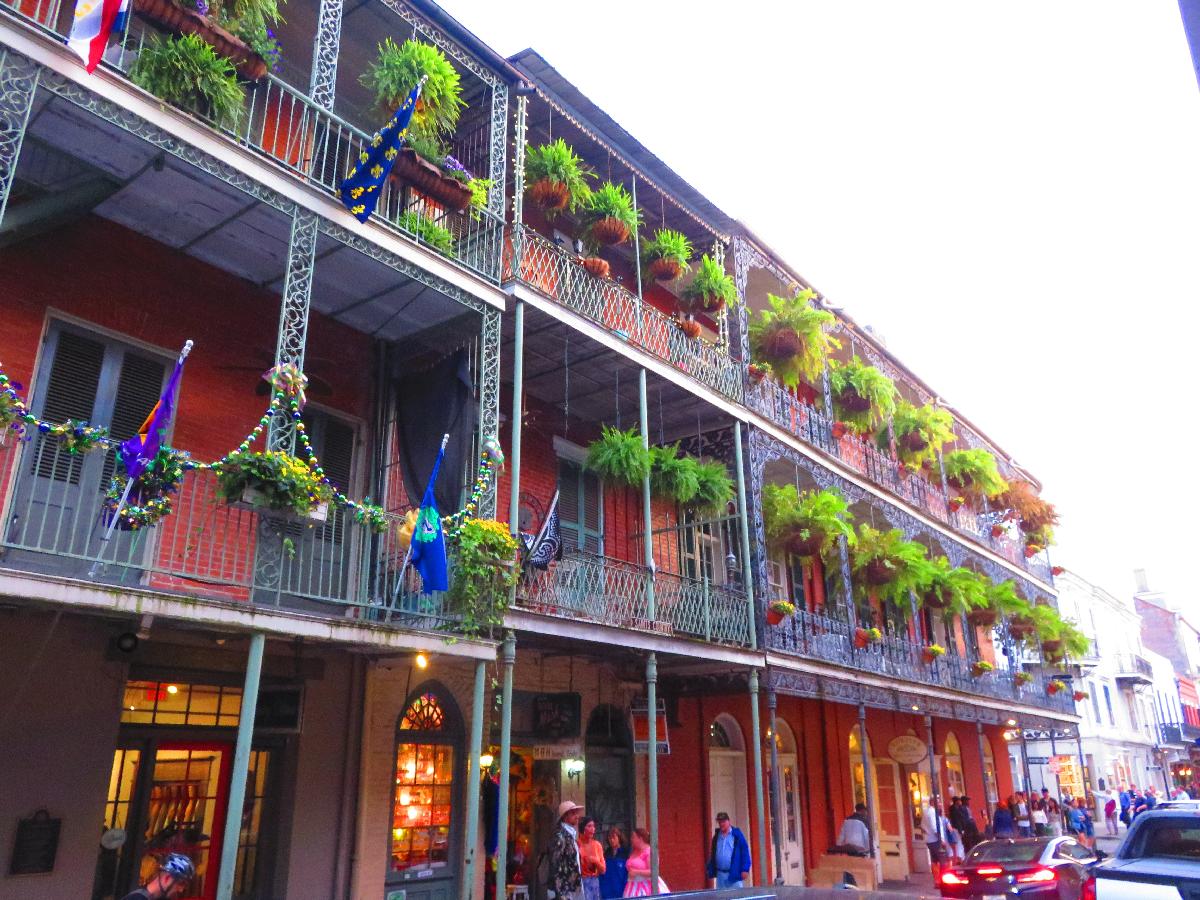 Experience New Orleans from a Balcony