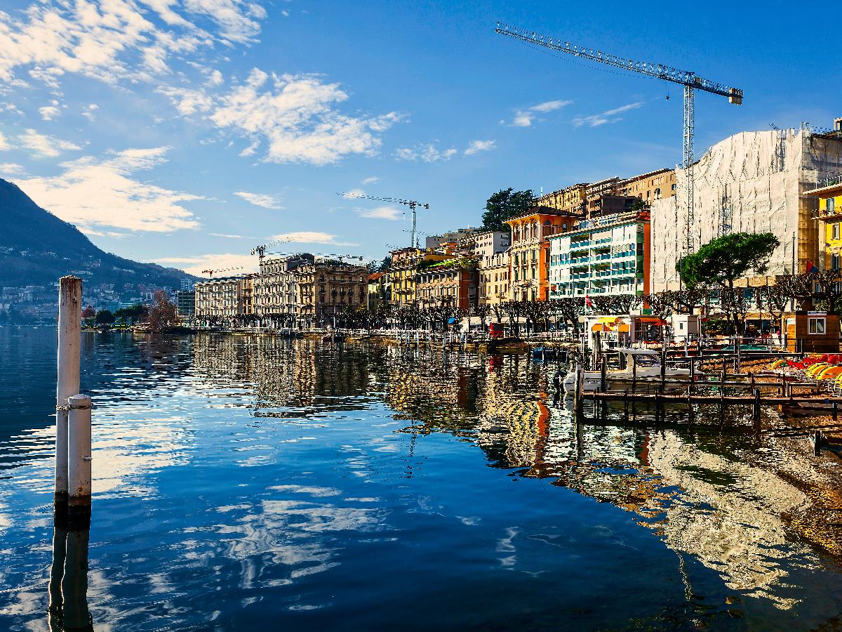 Swiss Towns of Lugano, Locarno and Bellinzona All in a Day