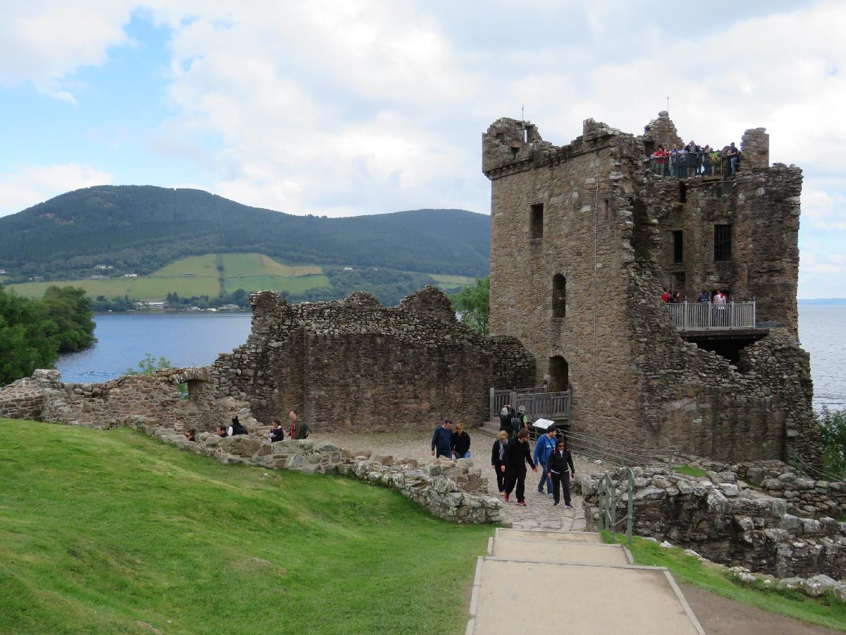 Urquhart Castle Watches Over the Mysterious Loch Ness