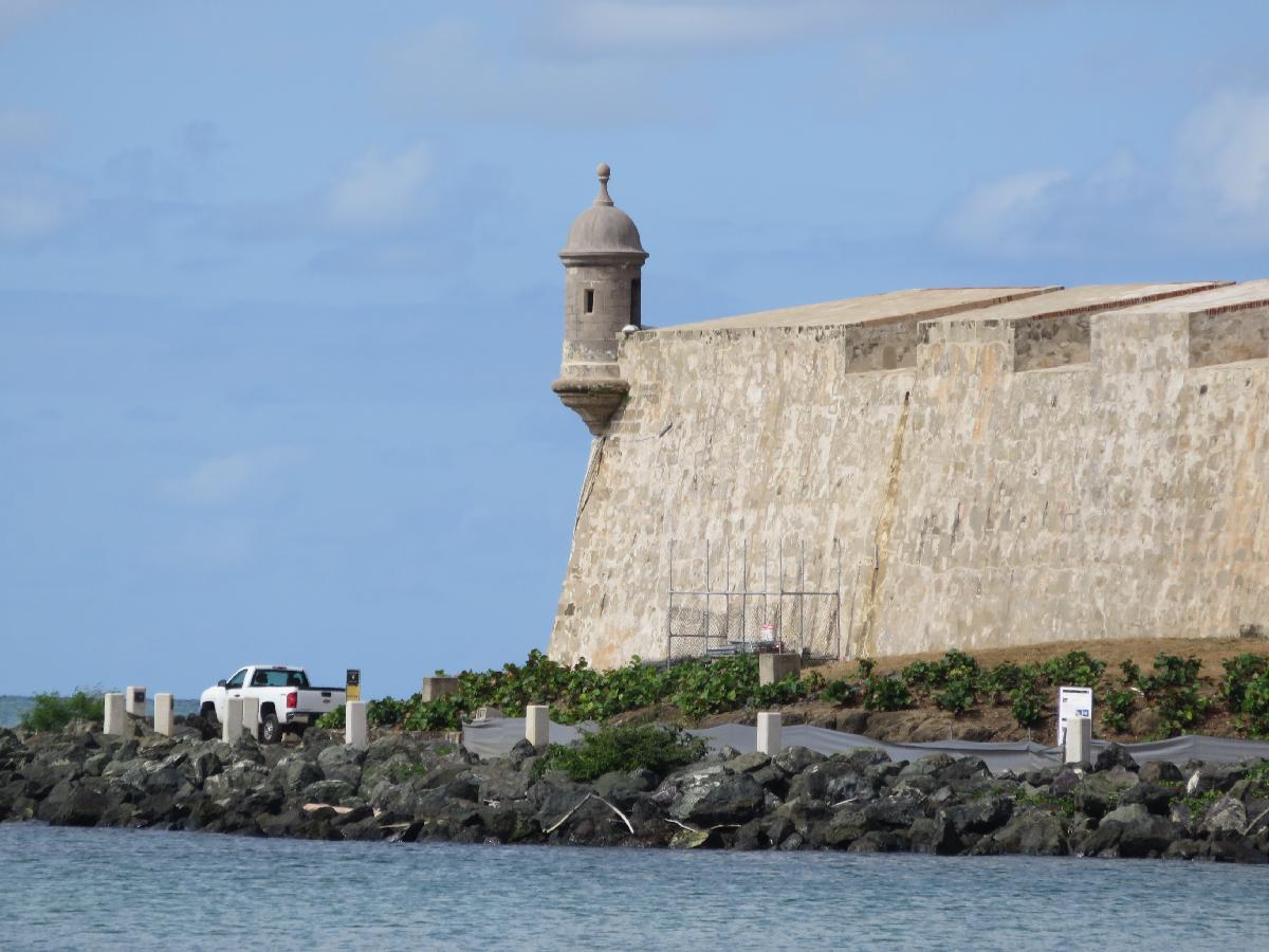 El Morro Fortress in Puerto Rico Guards the Bay from Pirates