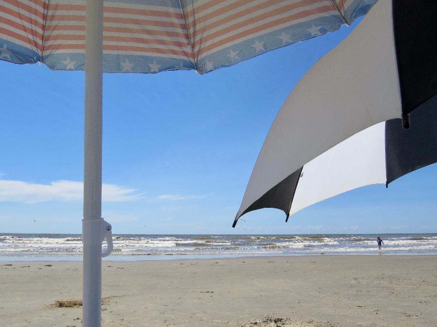Time to Relax at Galveston Beach