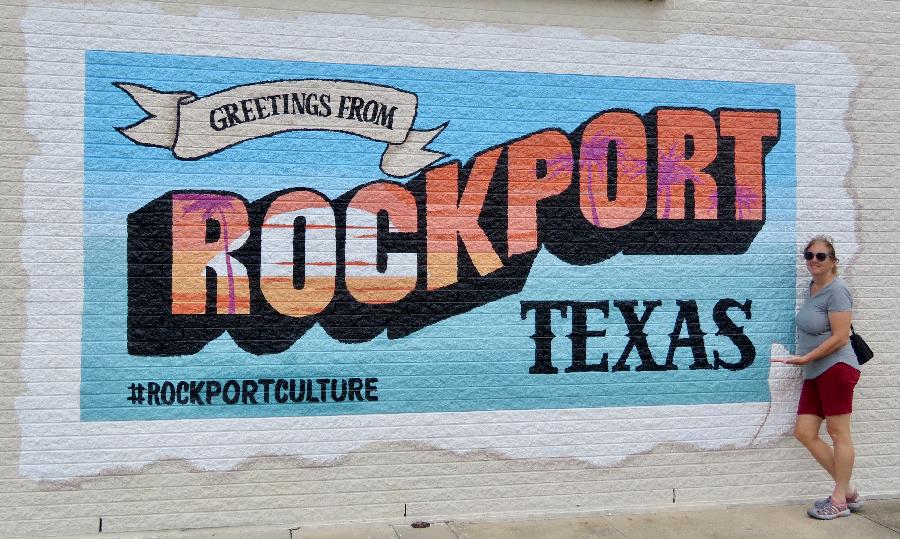 Greetings from Rockport, Texas