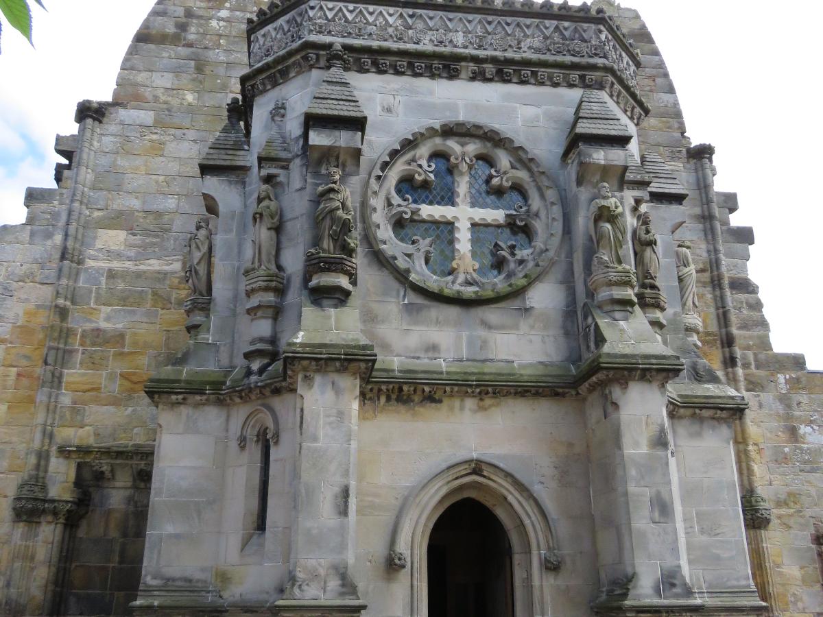 Rosslyn Chapel Offers many Templar Carvings