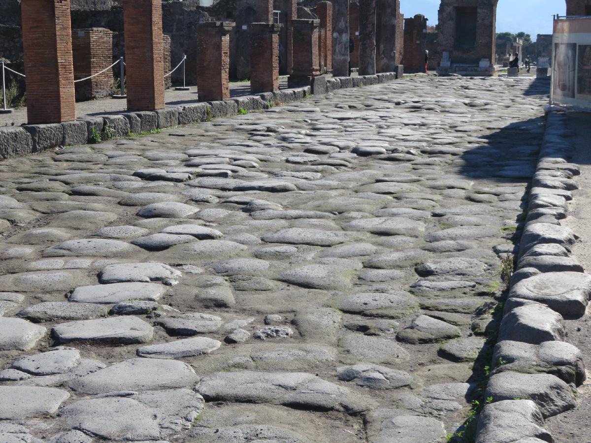 Pompeii has Developed Roads, Sidewalks and Water Systems!