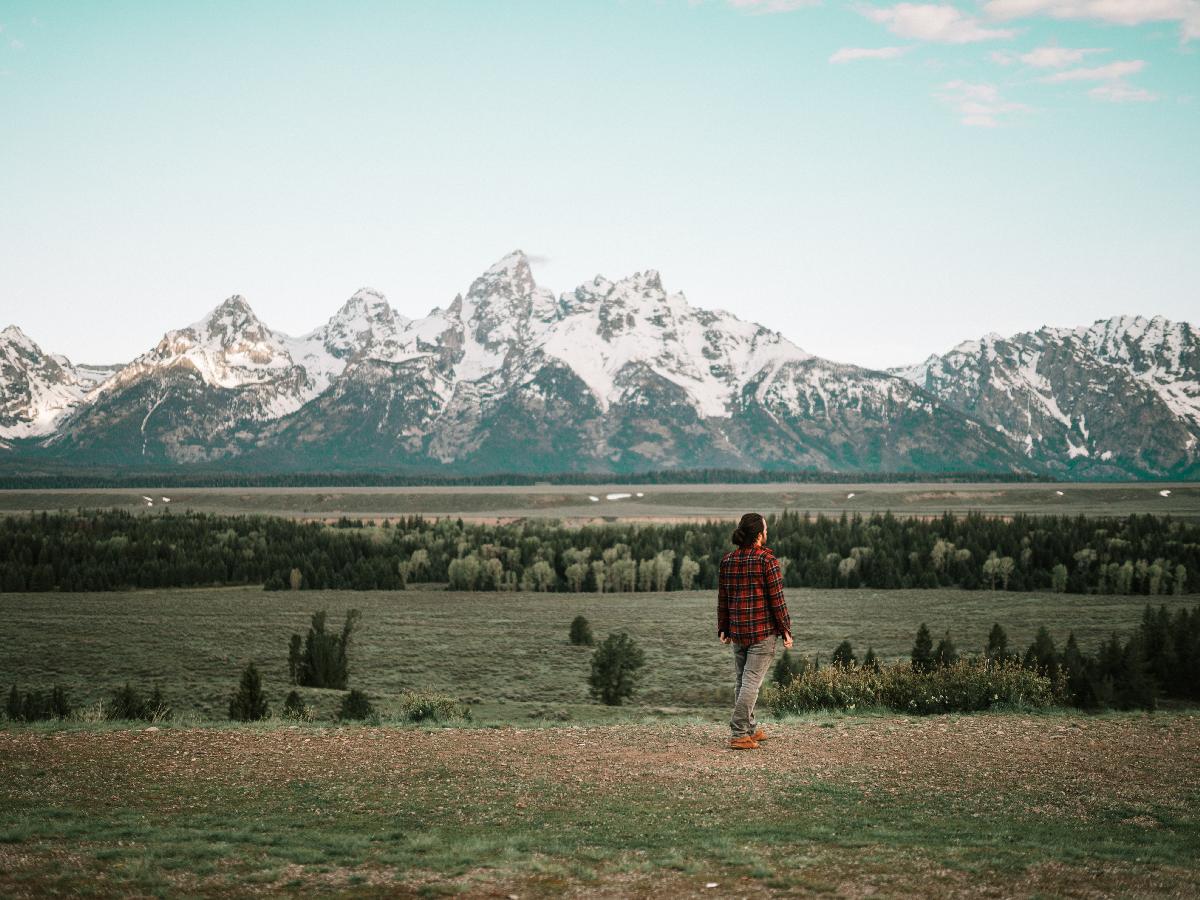 The Grand Tetons Overlook This Spectacular Historical Town