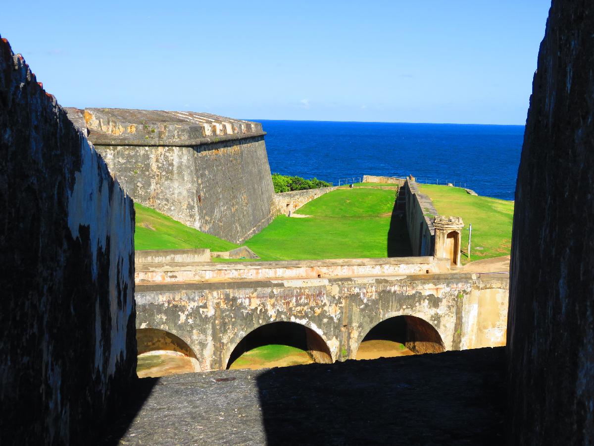 Romantic View from Puerto Rico's El Morro Castle