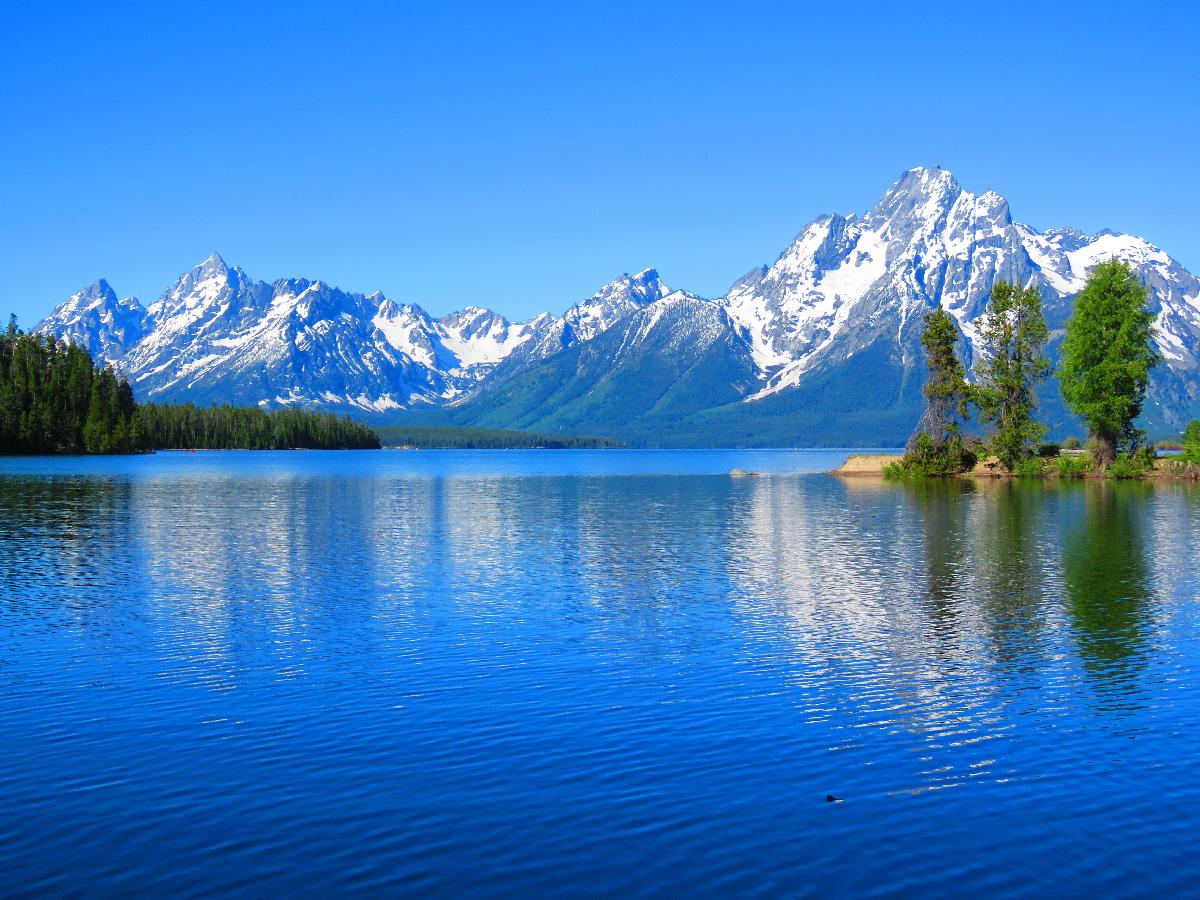 The Most Amazing Mountain View of the Grand Tetons