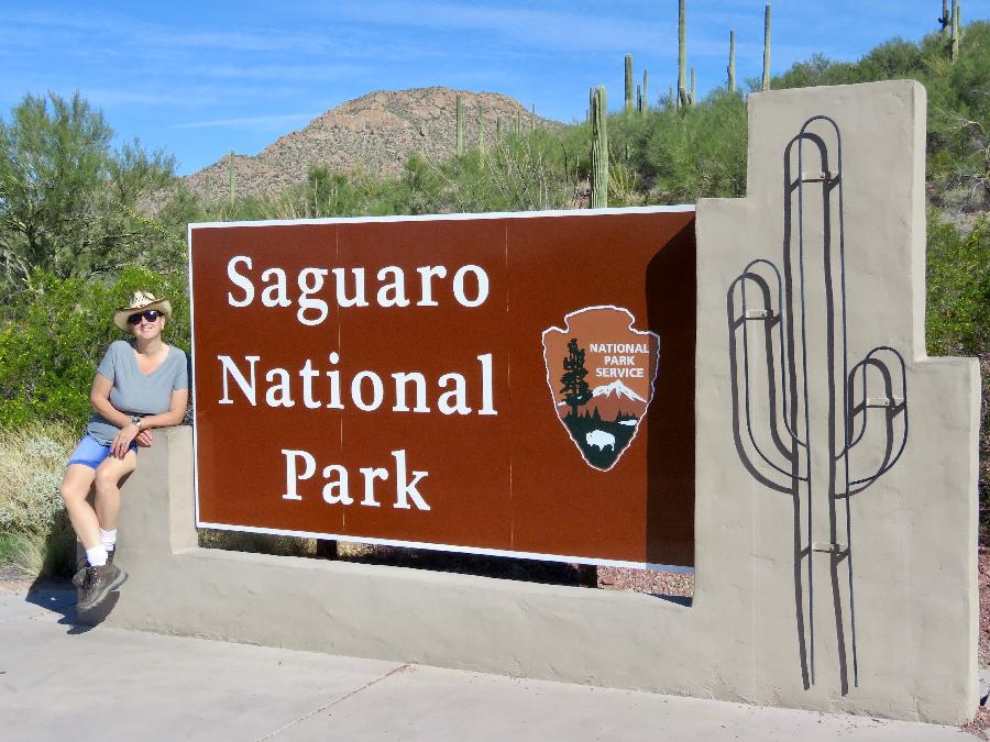Saguaro National Park's West District Entrance