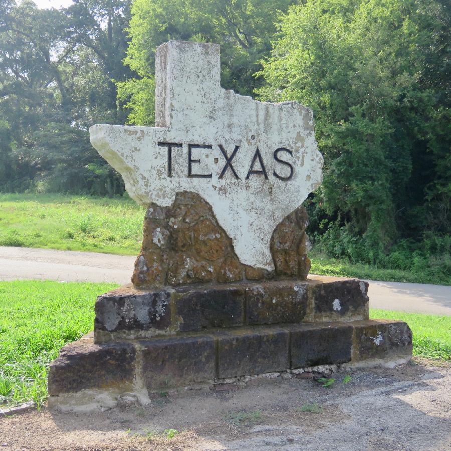 Entering Texas