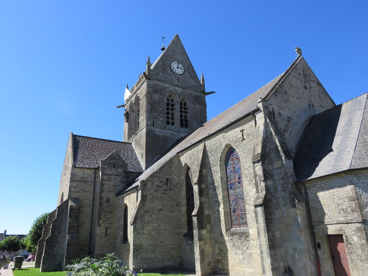 Remembering Paratrooper Landing on the Church in France