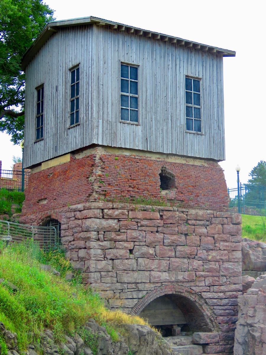 Old Hydroelectric Power Supply for Mill Operations