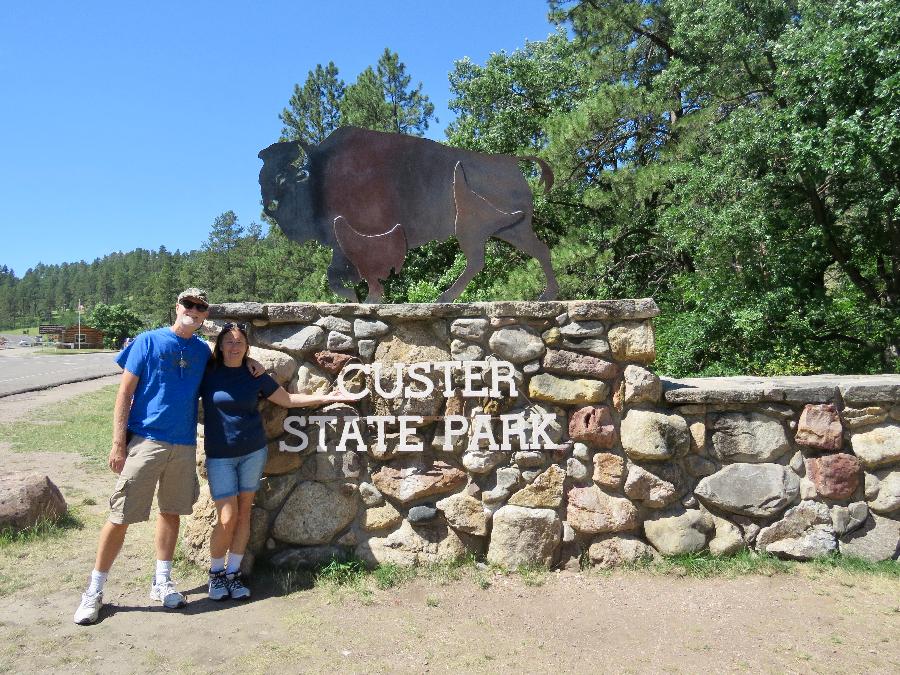 East Gate Entrance to Custer State Park