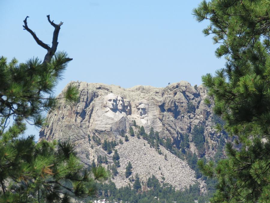 Mount Rushmore from the Norbeck Overlook