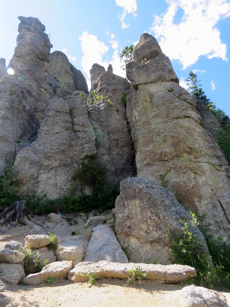 Trailhead of Cathedral Spires 