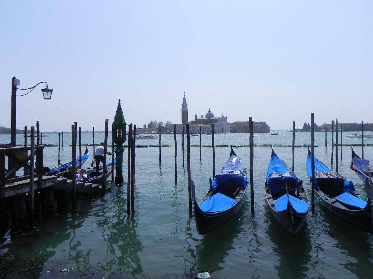 Great Day Photographing the Gondolas in Venice