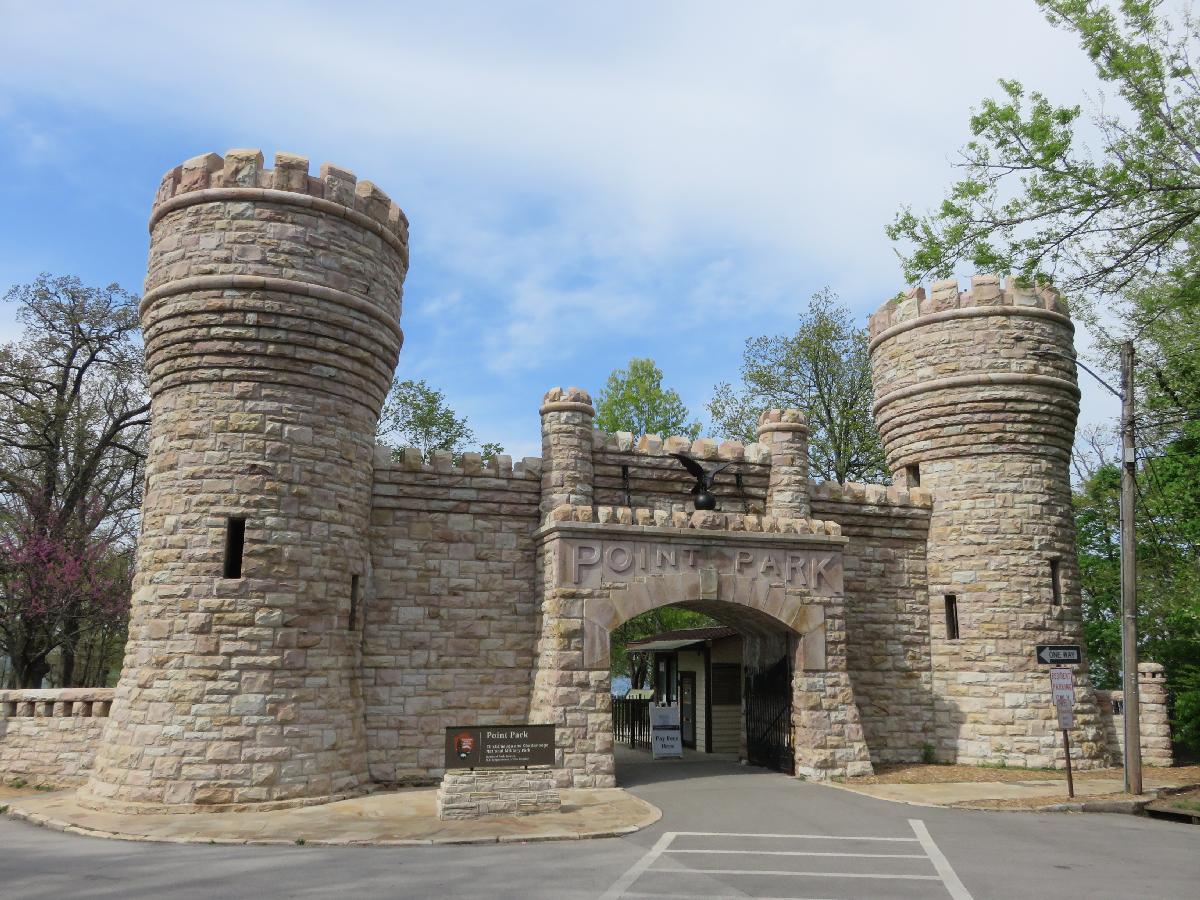 The Gate to the Civil War Fort on Chattanooga Hill