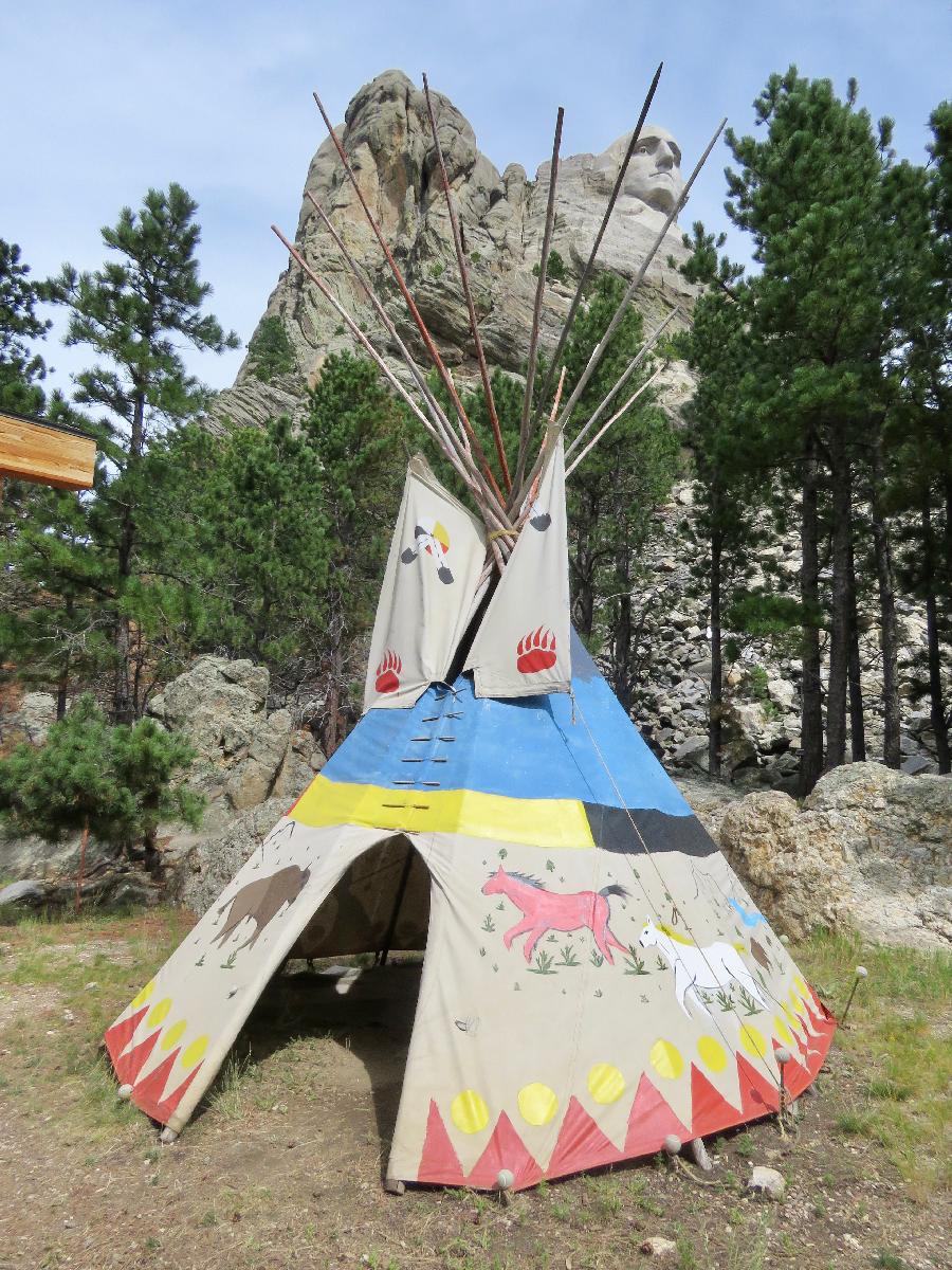 Nomadic Tipi at Lakota, Nakota and Dakota Heritage Village