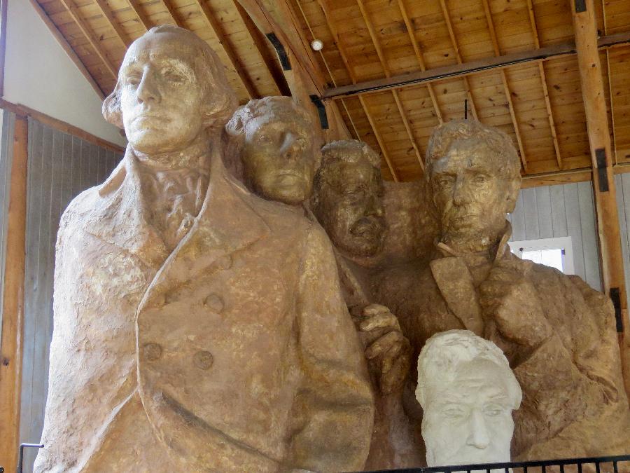 1:12 Scale Model of Mount Rushmore