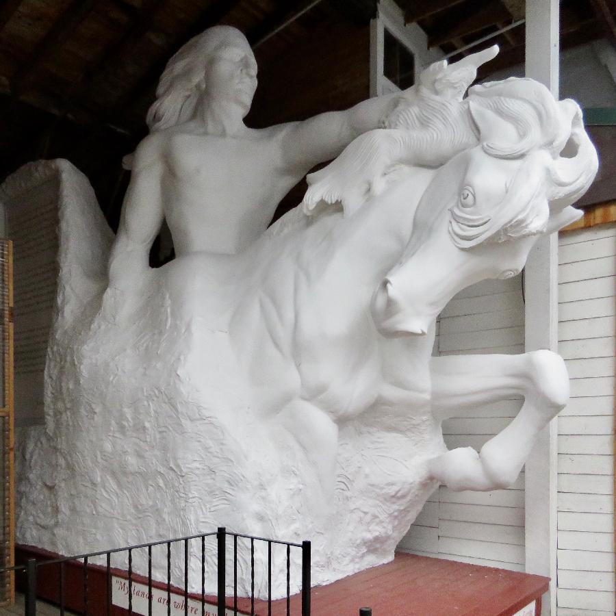 1:34 Scale Model of Crazy Horse Carving