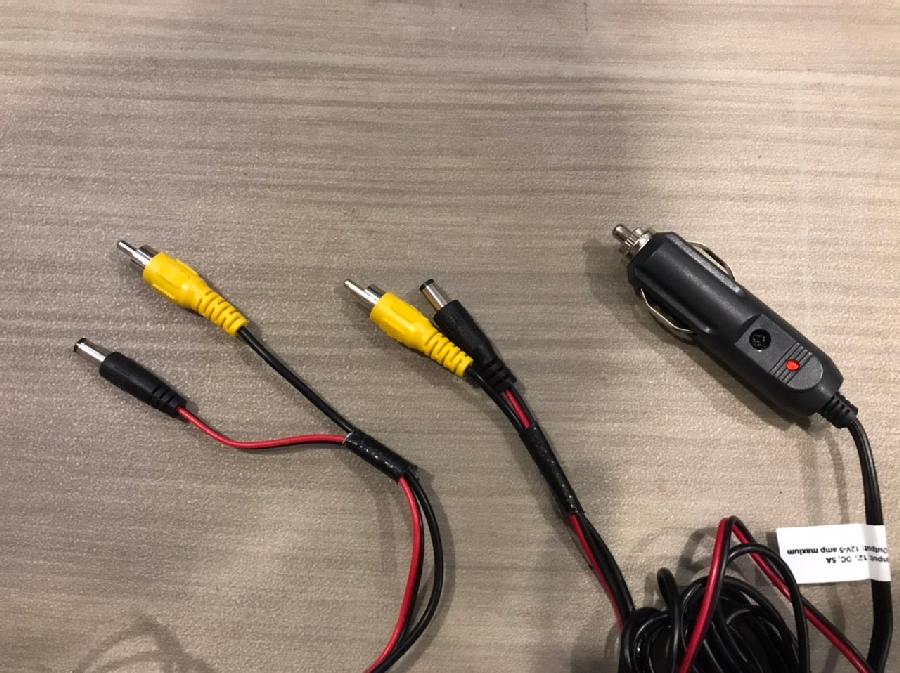 Custom Video Cable - Power and Video RCA