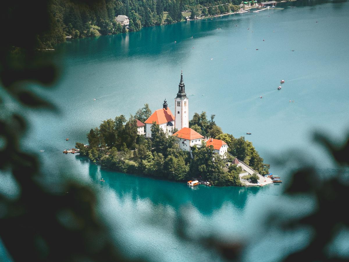 Lake Bled has the Best View from the Church