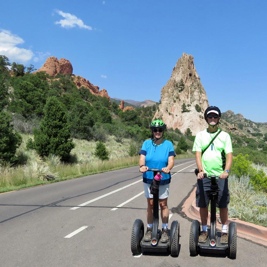 Touring Garden of the Gods by Segway