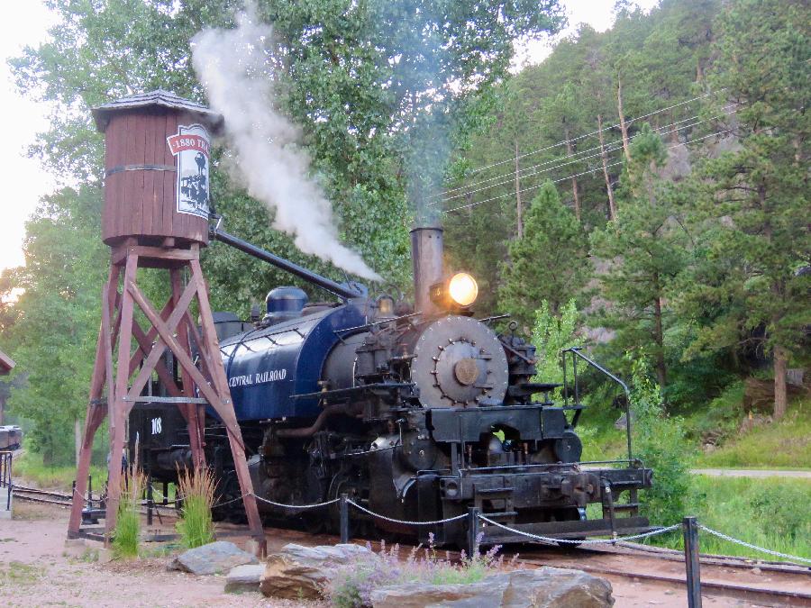 Black Hills Central Railroad 1880 Steam Train Engine