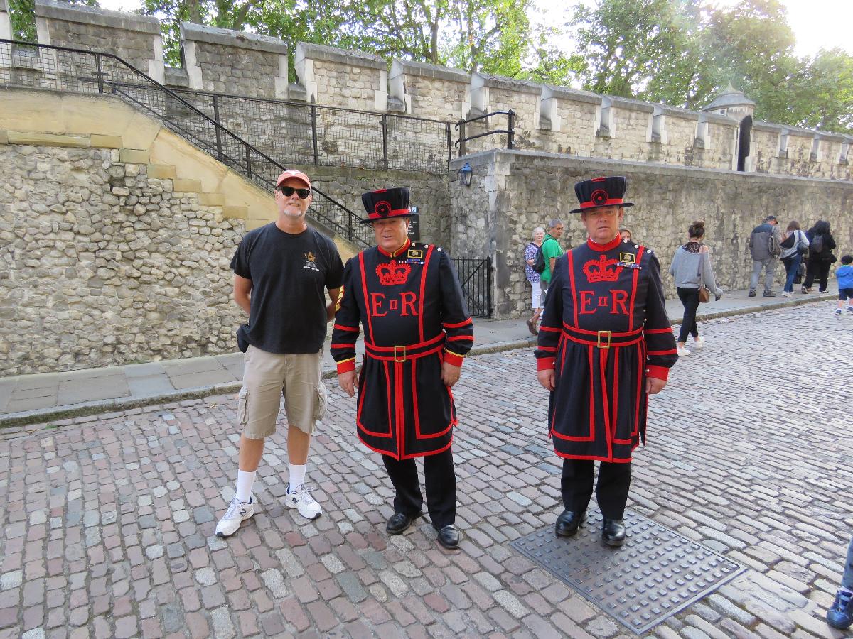Yeomen Warders Guarding the Tower of London