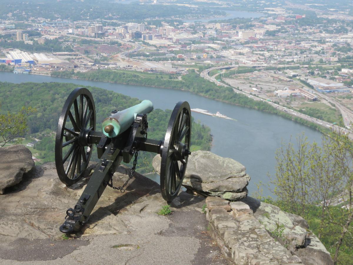 Chattanooga's Point Park at Lookout Mountain