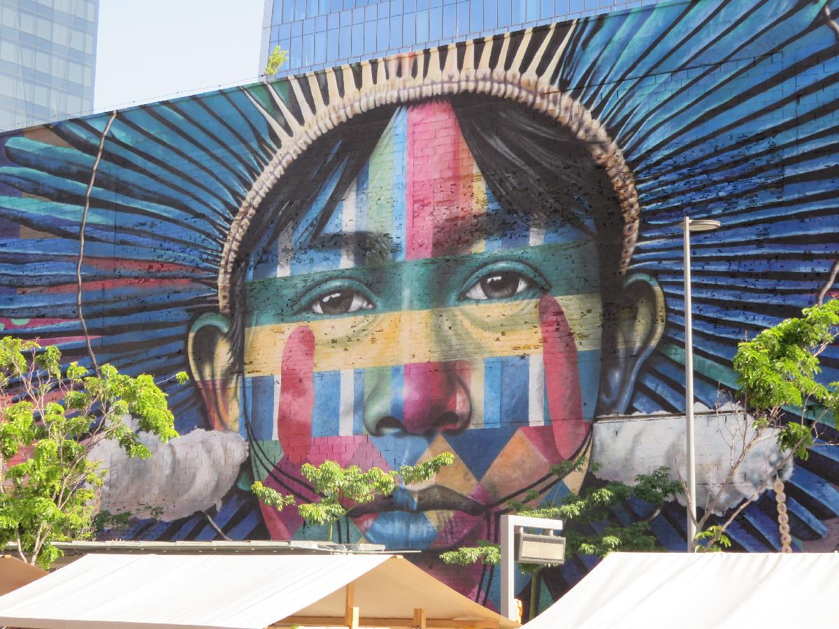 Street Art on Rio De Janeiro's Olympic Boulevard 