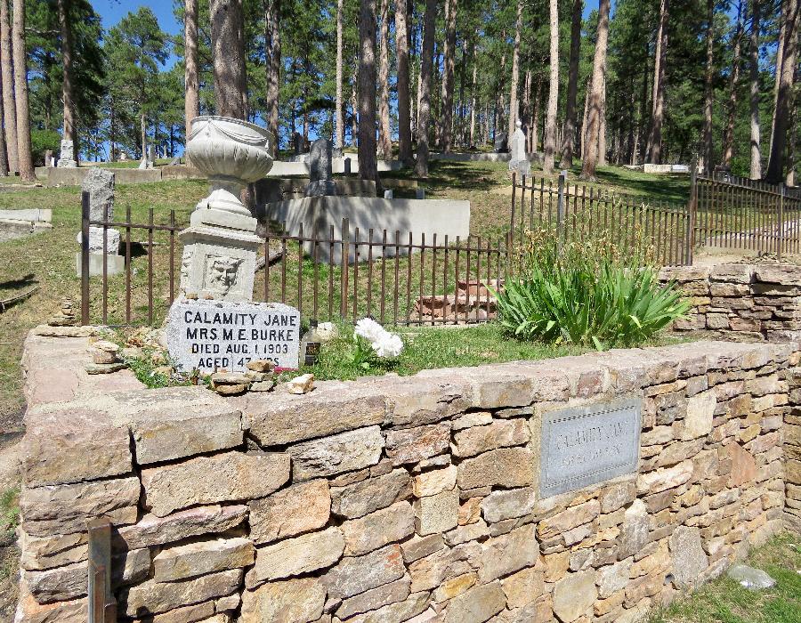 Martha Jane Burke's (Calamity Jane) Burial Site 