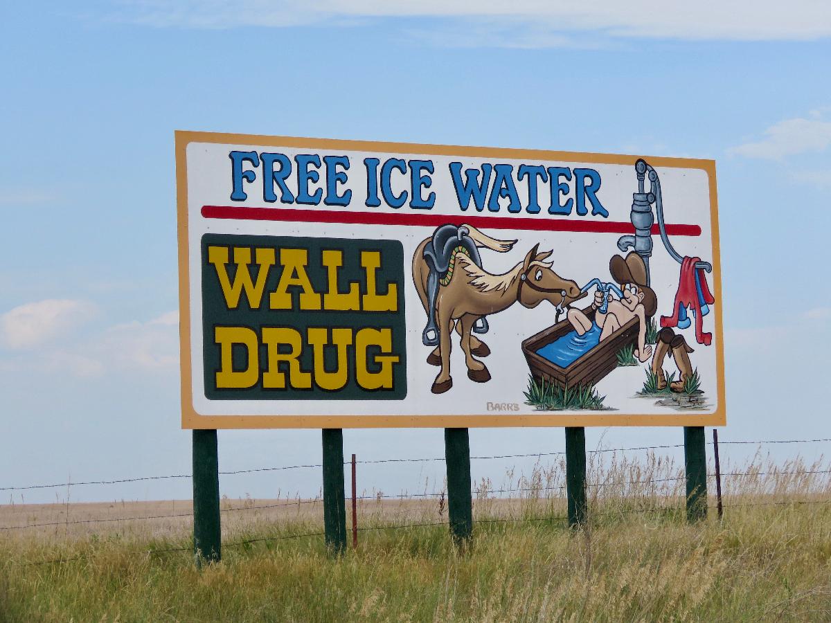 All Roads Lead to Free Water, Cheap Coffee and Wall Drug