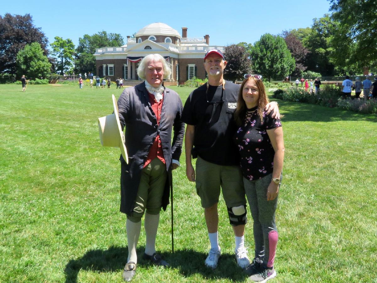 Meet Thomas Jefferson at his Monticello Plantation