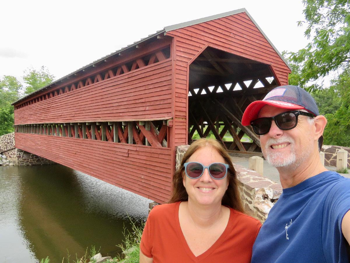 Walk the Walk of Soldiers on Sachs Covered Bridge 