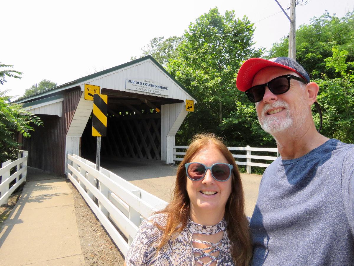 Walk or Drive Through a Historic Ohio Covered Bridge