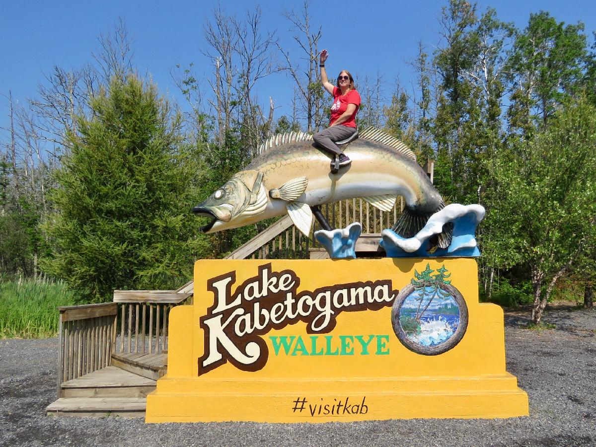 Ride the Walleye at Lake Kabetogama