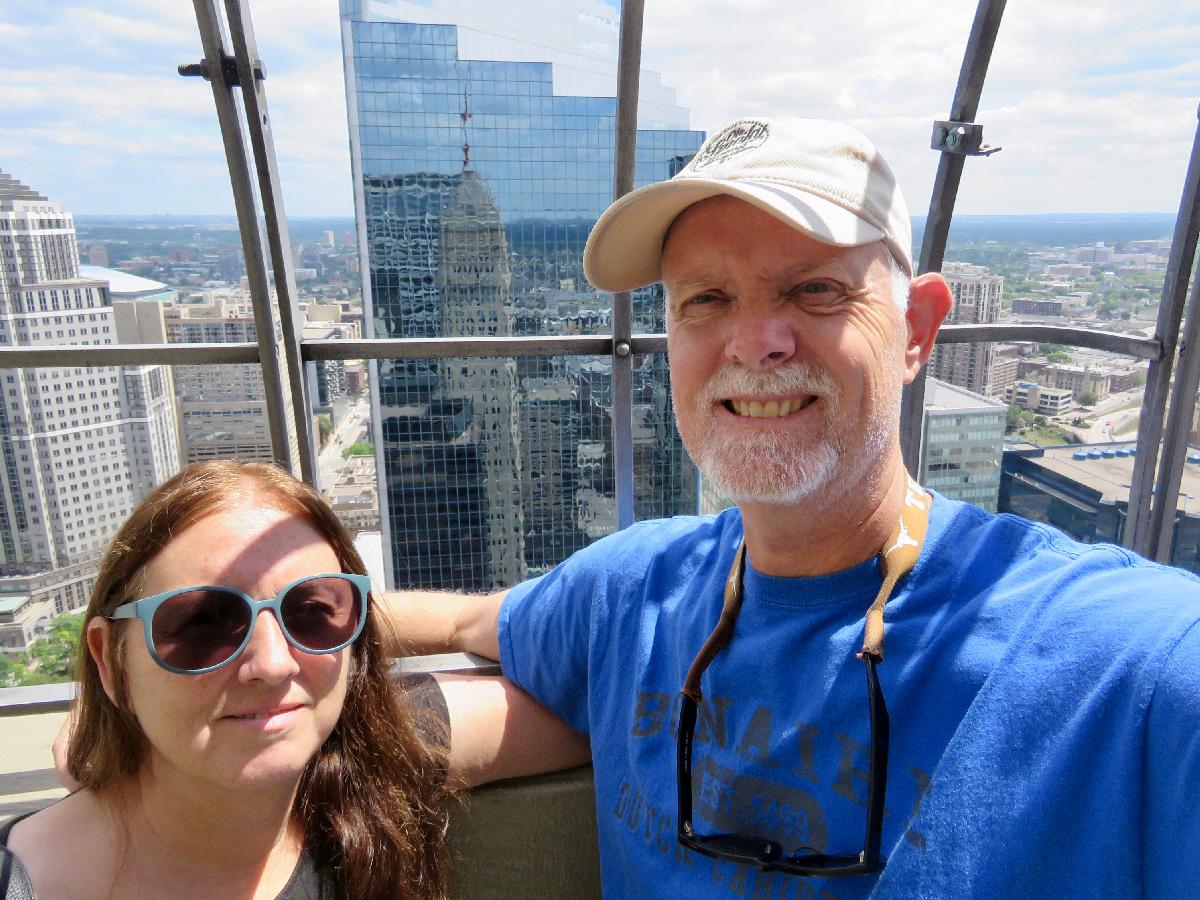 Reflections of Minneapolis' Foshay Tower