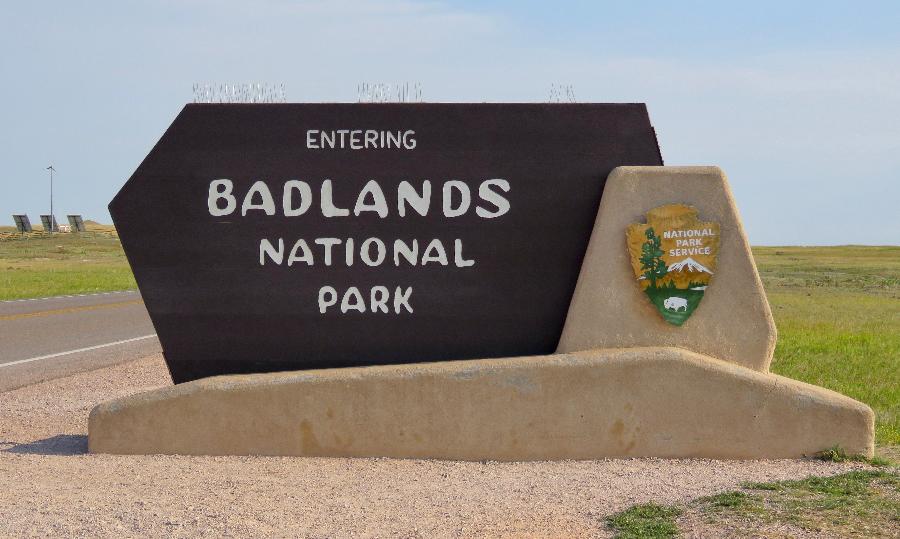 Pinnacles Entrance at Badlands National Park Entrance 