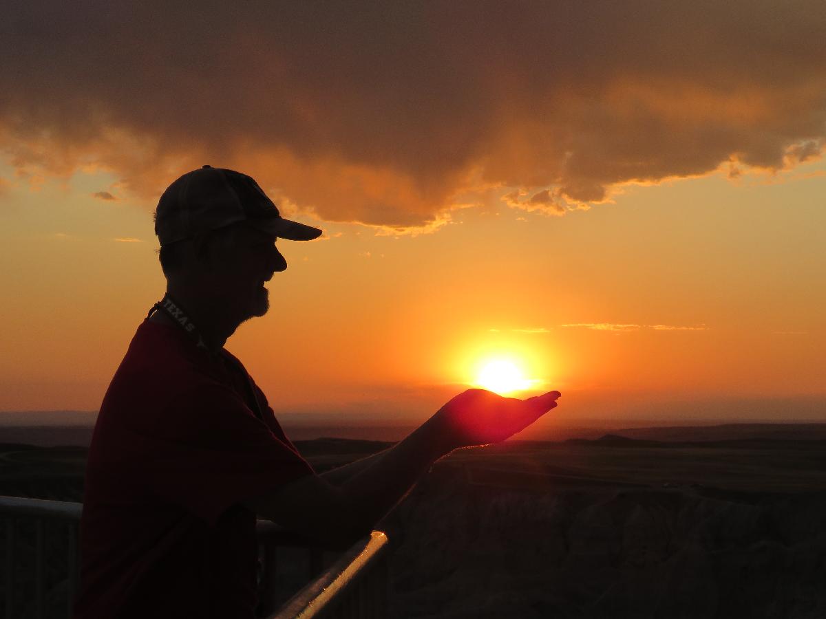 Catch that Sun Before it Sets Over Badlands National Park