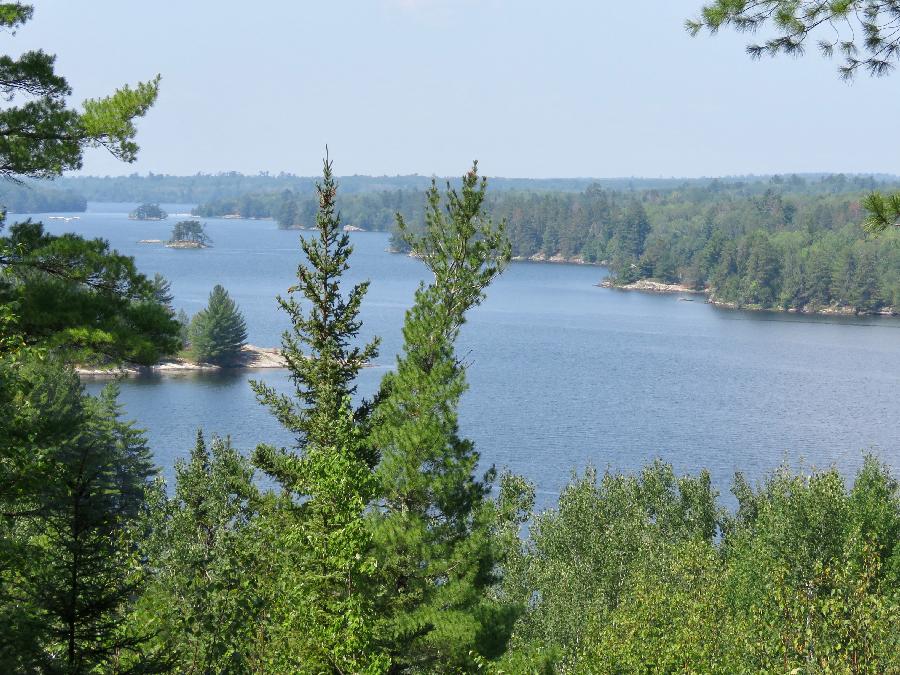 Viewpoint in Voyageurs National Park
