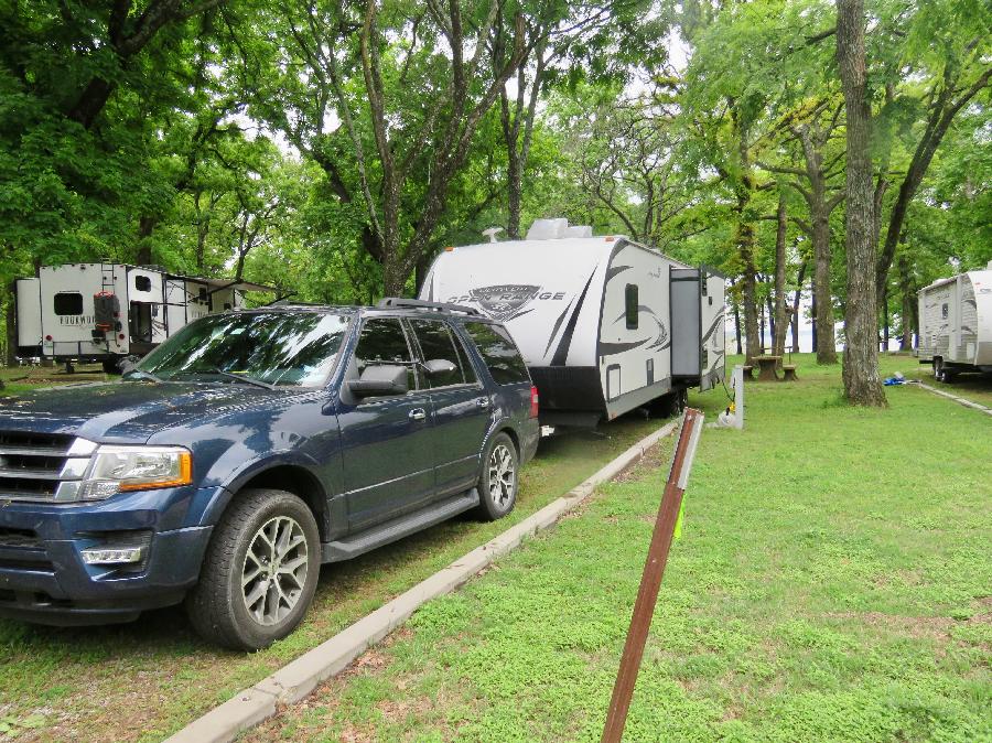 Camping at Oklahoma's Burns Run West