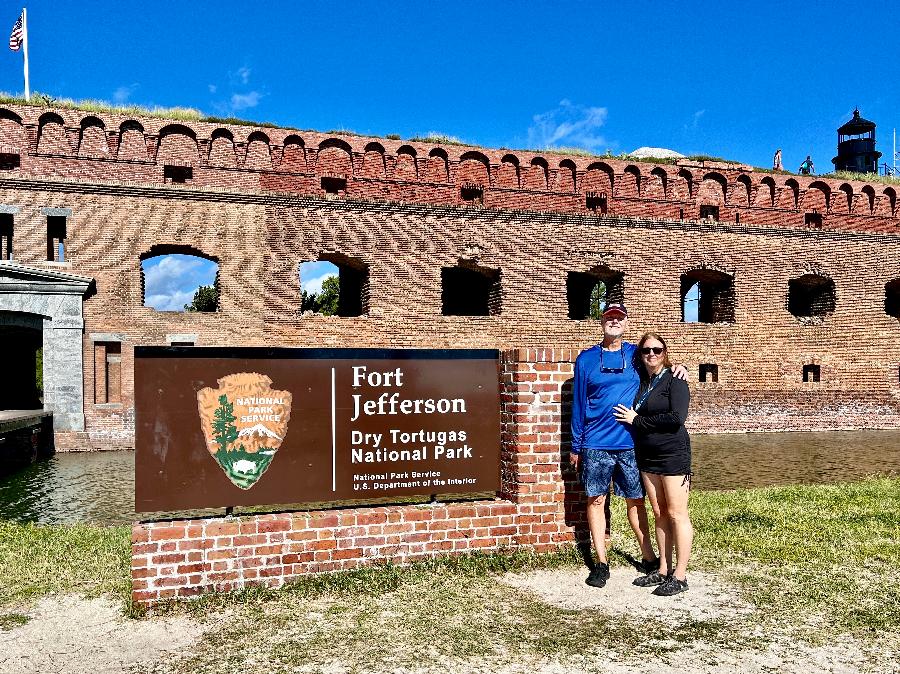 Exploring Fort Jefferson