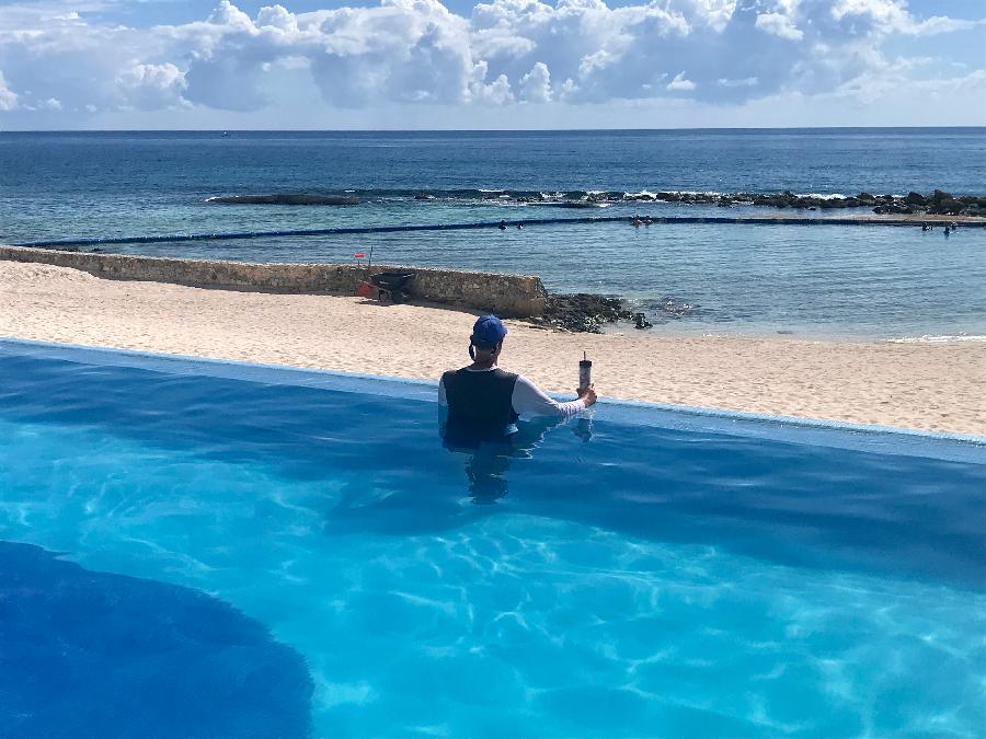 Infinity Pool at Bahia Principe Luxury Akumal