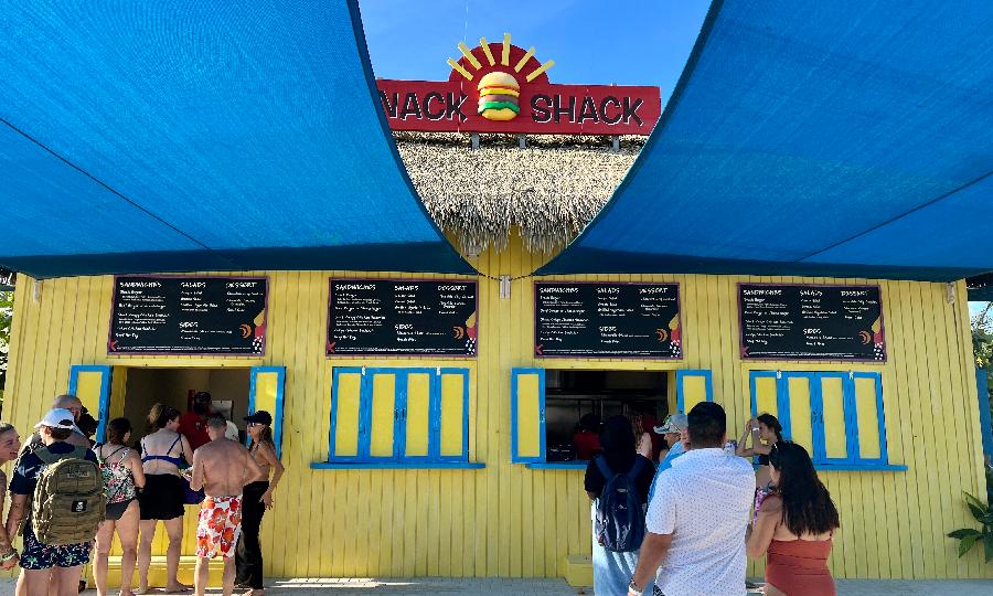 Get a Snack at the Snack Shack