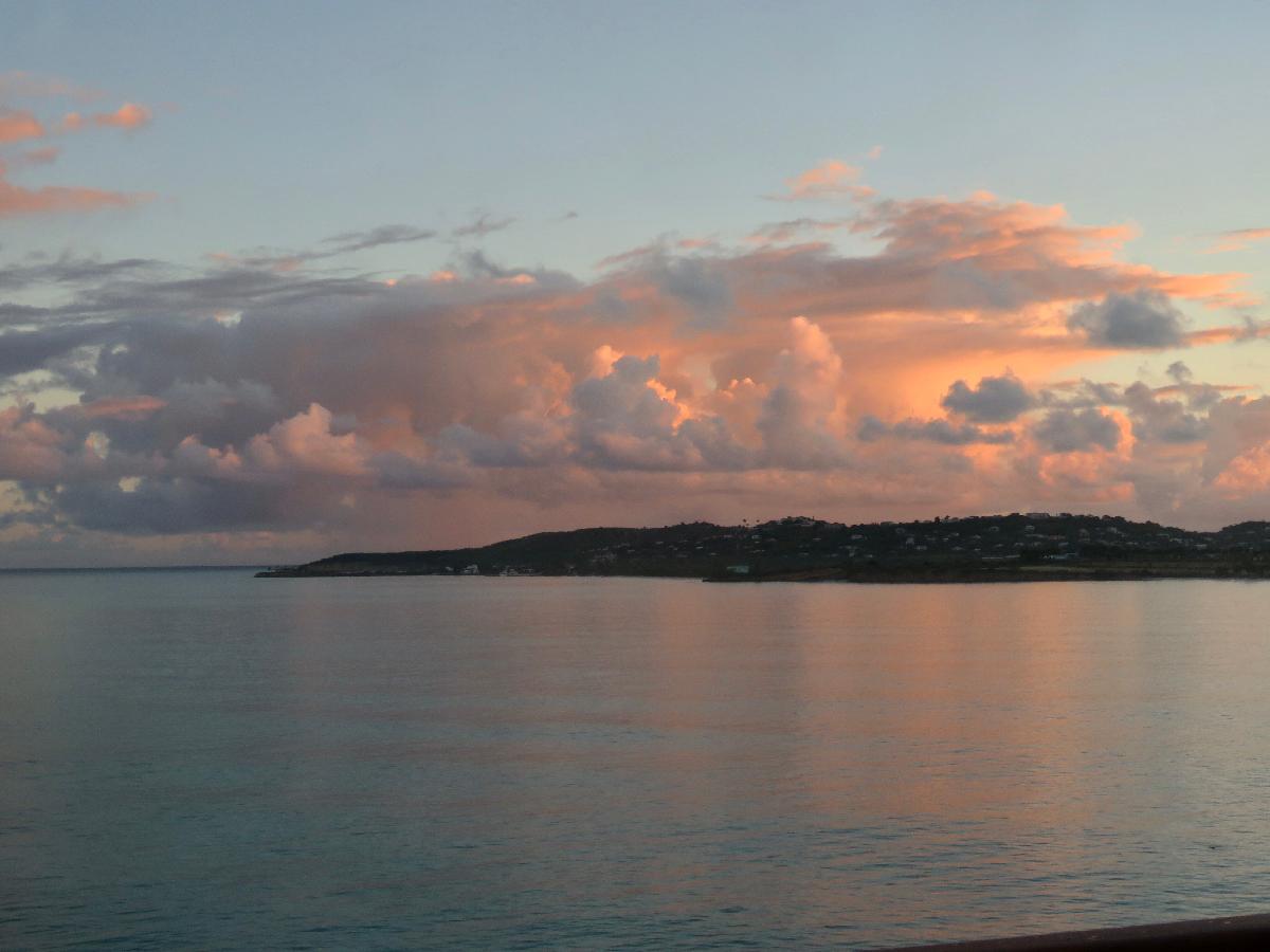 Early Riser's View of Sunrise over St. John's Harbour